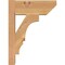 Ekena Millwork Balboa Slat Smooth Outlooker, Western Red Cedar, 5 1/2"W x 12"D x 16"H OUT06X12X16BOA06SWR - alternate 2